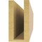 Ekena Millwork 4in. W x 8in. H x 36in. L Newport Woodgrain TimberThane Rafter Tail, Primed Tan RFTUR04X08X36NEWRCPR - alternate 5